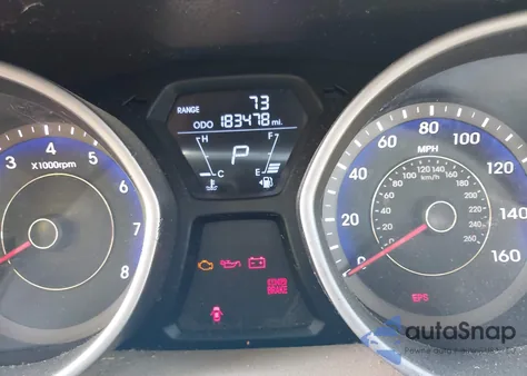 2012 Hyundai Elantra Gls (Ulsan Plant) z USA, uszkodzony, nr VIN KMHDH4AE8CU440312